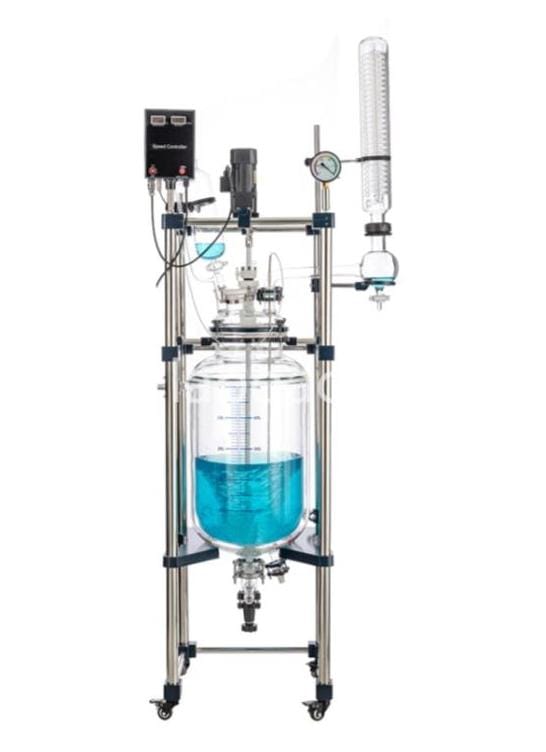 50l Jacketed Glass Reactor
